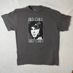 Music Marquee Jim Morrison The Doors Wild Child Graphic T-Shirt Mens XL Band Tee